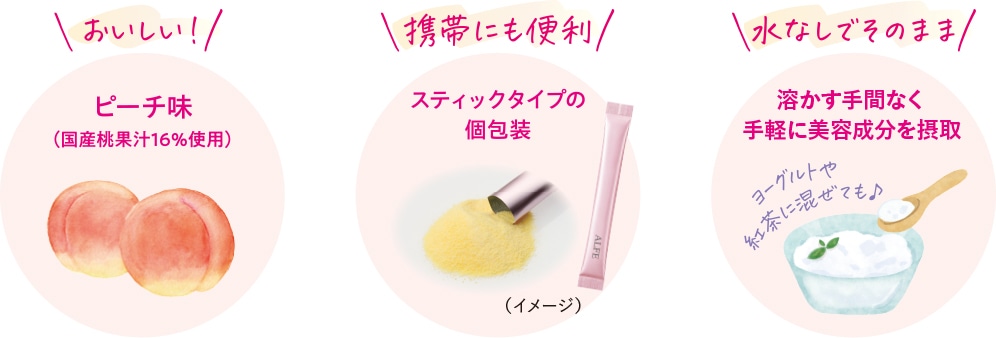 おいしい!携帯にも便利!水なしでそのまま!