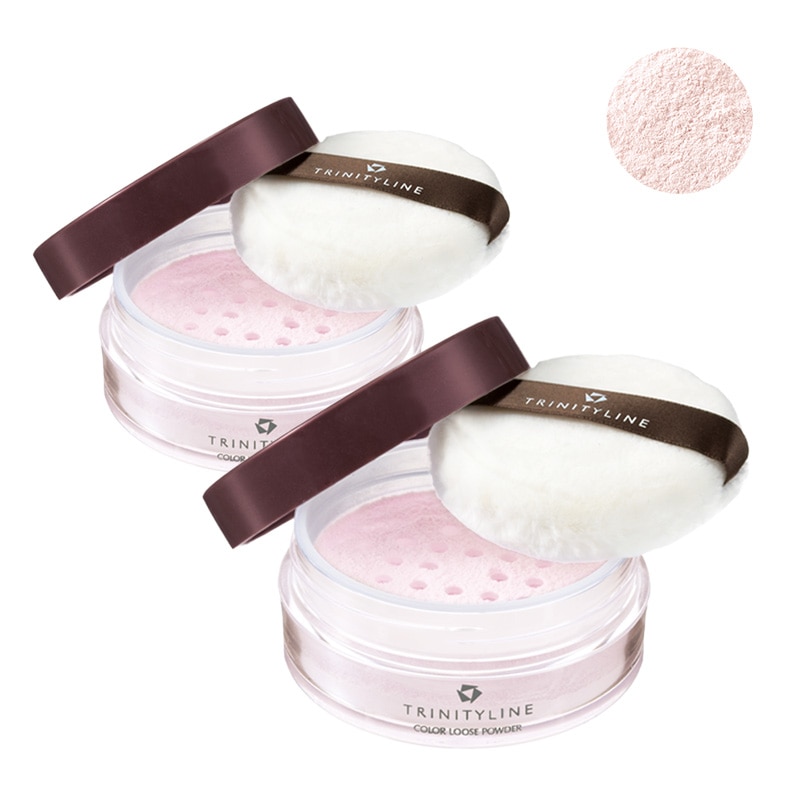 【セット定期】カラー ルース パウダー 02 ピンクベージュ 2個セット