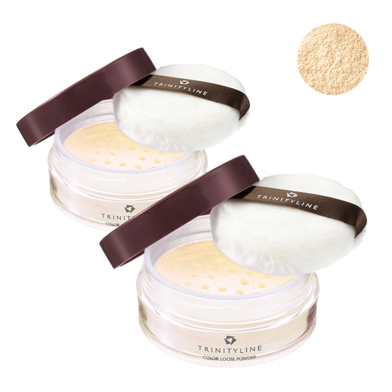 【セット定期】カラー ルース パウダー 03 イエローベージュ 2個セット